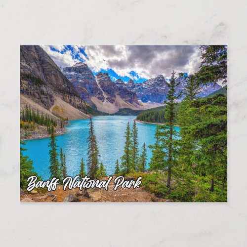 Banff National Park Alberta Canada Postcard