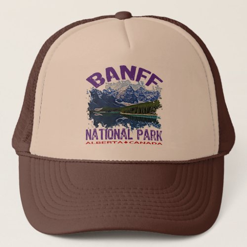 Banff National Park Alberta Canada Trucker Hat