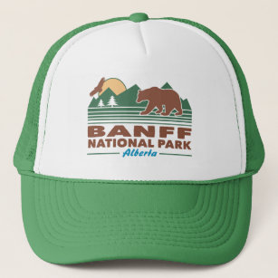 Banff National Park Bear Trucker Hat