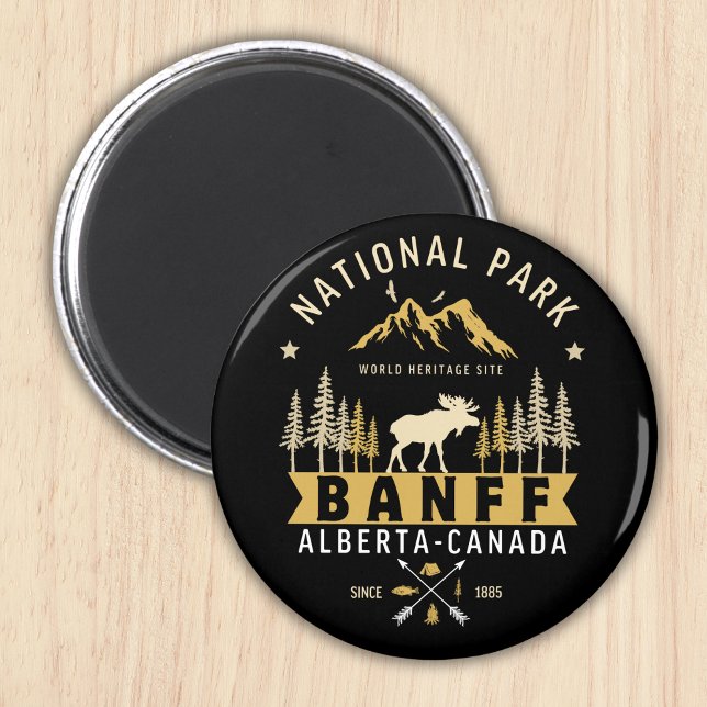 Banff National Park Beautiful Landscape Magnet (Creator Uploaded)