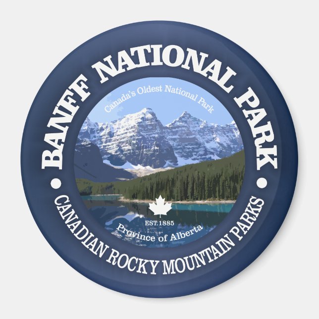 Banff National Park (C) Magnet (Front)