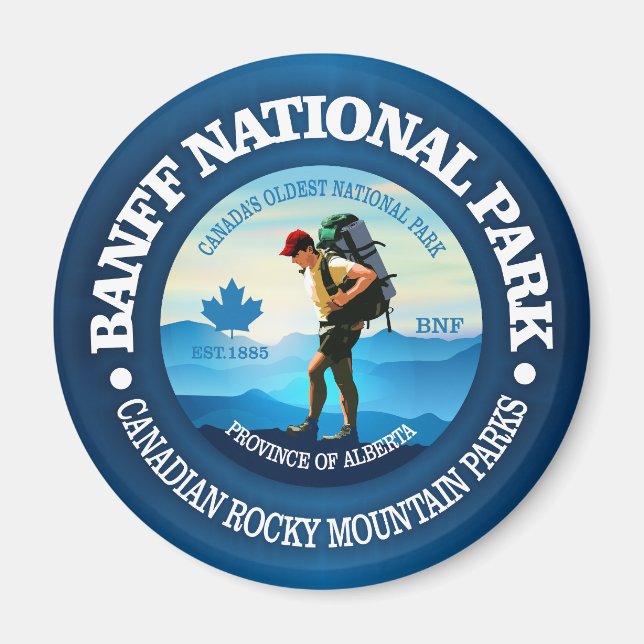 Banff National Park (C) Magnet (Front)