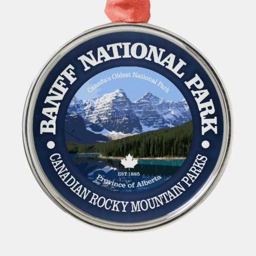 Banff National Park C Metal Ornament