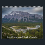 Banff National Park-Canada Calendar<br><div class="desc">A Calendar with 12 different pictures of Banff National Park-Canada</div>