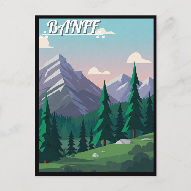 Banff National Park Canada Postcard (Front)