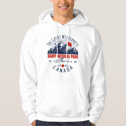 Banff National Park Canada Rocky Mountains Hoodie