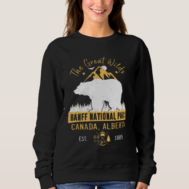 Banff national park Canada Sweatshirt (Front)