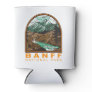 Banff National Park Canada Travel Vintage Can Cooler