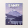 Banff National Park Canada Travel Vintage Jigsaw Puzzle