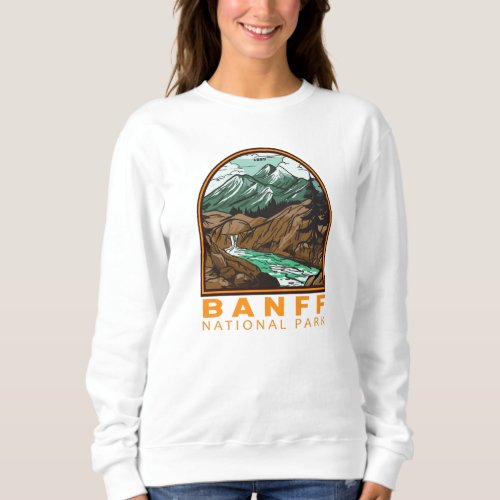 Banff National Park Canada Travel Vintage Sweatshirt