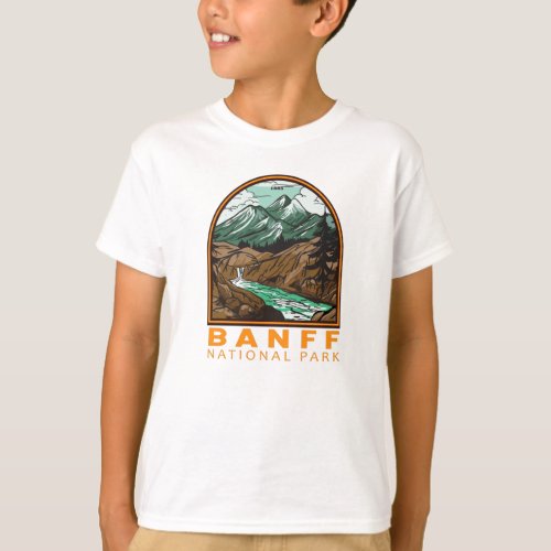 Banff National Park Canada Travel Vintage T_Shirt