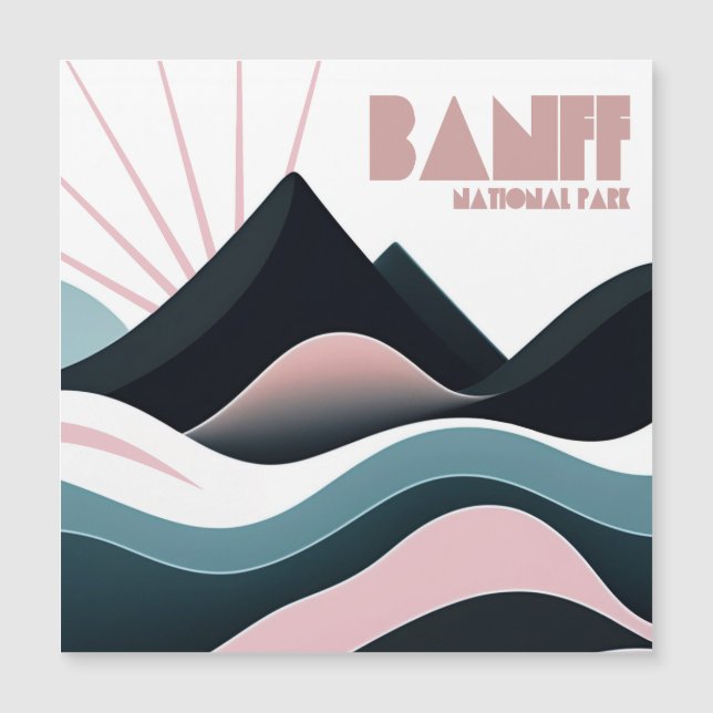 Banff National Park Colored Hills (Front)