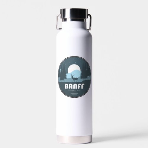 Banff National Park Deer Water Bottle