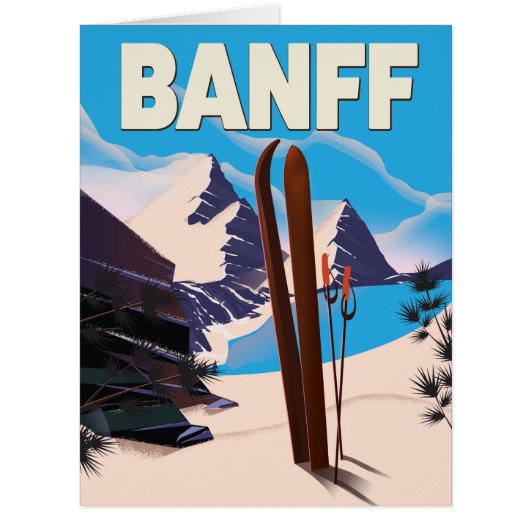 Banff National Park in Alberta, Canada. Cards (Front)