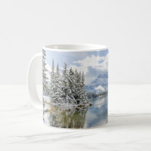 Banff National Park in winter Coffee Mug
