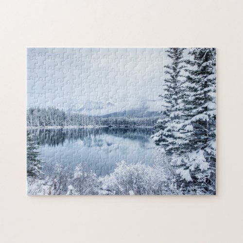 Banff National Park in Winter Jigsaw Puzzle