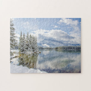 Banff National Park in winter Jigsaw Puzzle
