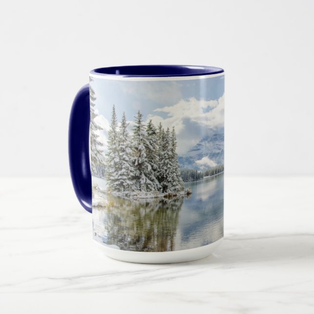 Banff National Park in winter Mug (Front Left)