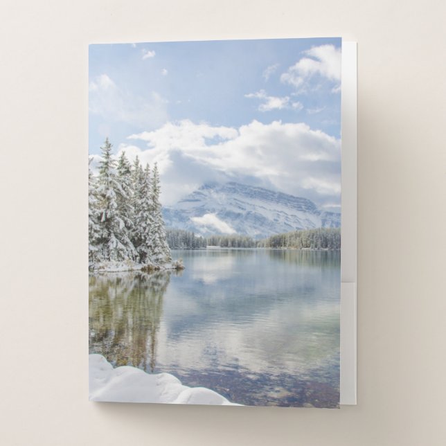 Banff National Park in winter Pocket Folder (Front)