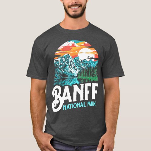 Banff National Park Lake Louise Canada Vintage T_Shirt