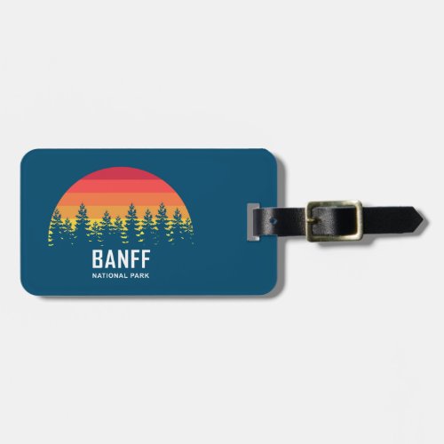 Banff National Park Luggage Tag