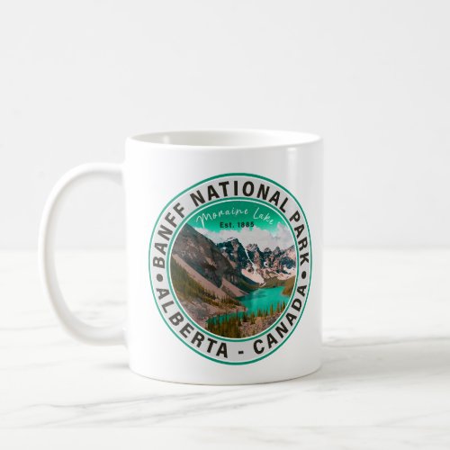 Banff National Park Moraine Lake Alberta Canada Coffee Mug