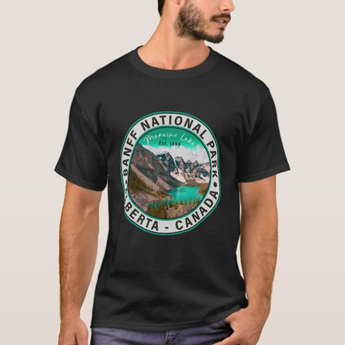 Banff National Park Moraine Lake Alberta Canada T_Shirt