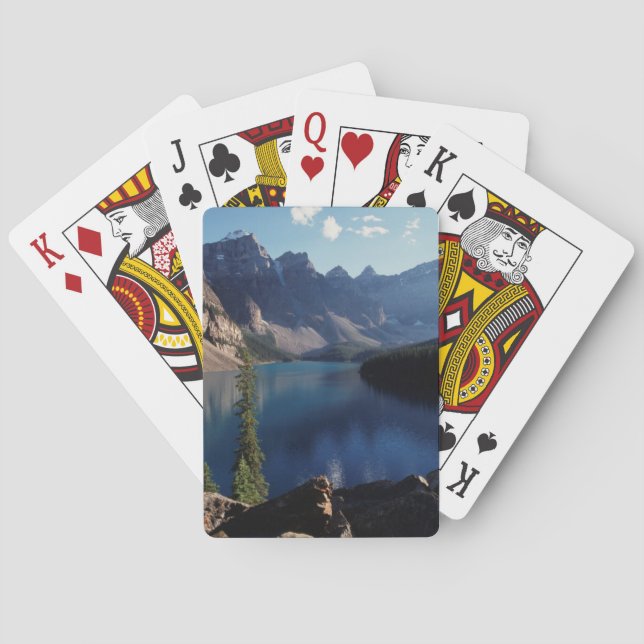 Banff National Park Moraine Lake Poker Cards (Back)