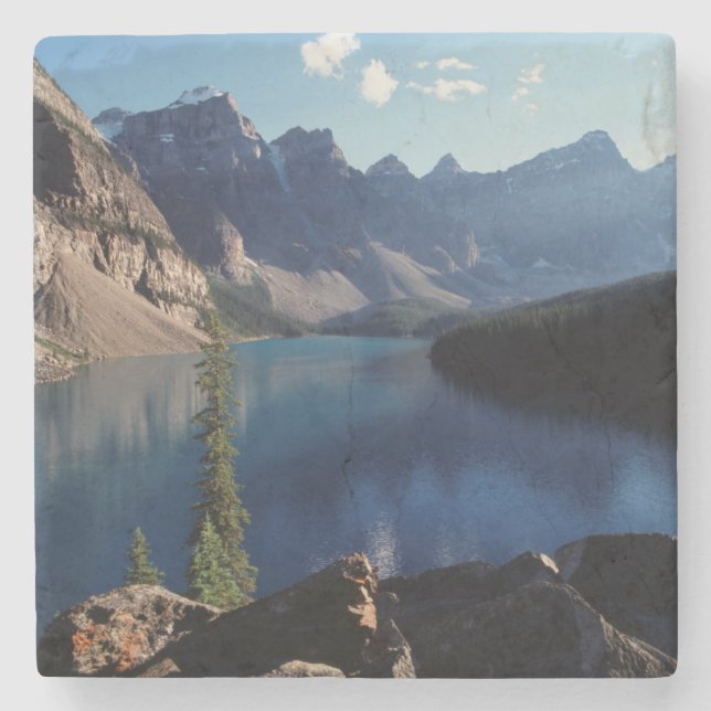 Banff National Park Moraine Lake Stone Coaster (Front)