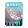 Banff National Park Moraine Lake Vintage Magnet