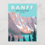 Banff National Park Moraine Lake Vintage Postcard