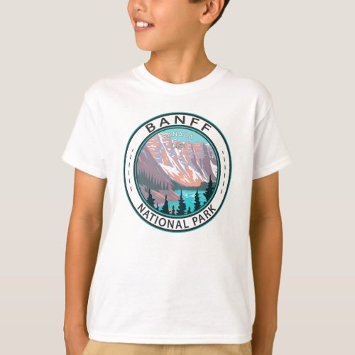 Banff National Park Moraine Lake Vintage T_Shirt