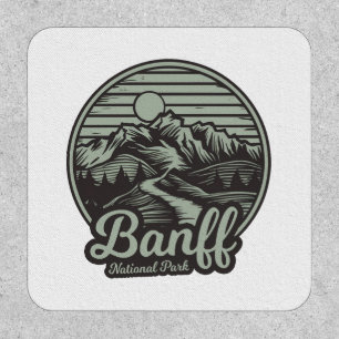 Banff National Park Mountain Trail Patch