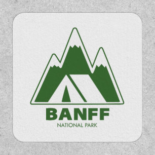 Banff National Park Mountains Camping Patch