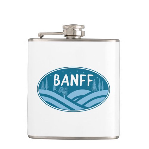 Banff National Park Outdoors Flask