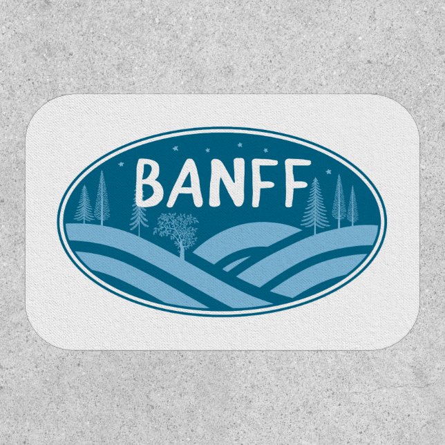 Banff National Park Outdoors Patch (Front)