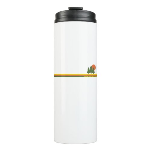 Banff National Park Pine Trees Sun Thermal Tumbler