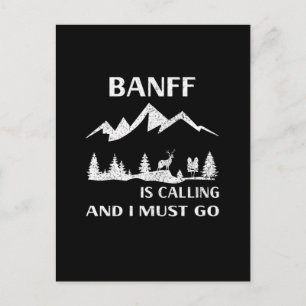 Banff National Park Postcard
