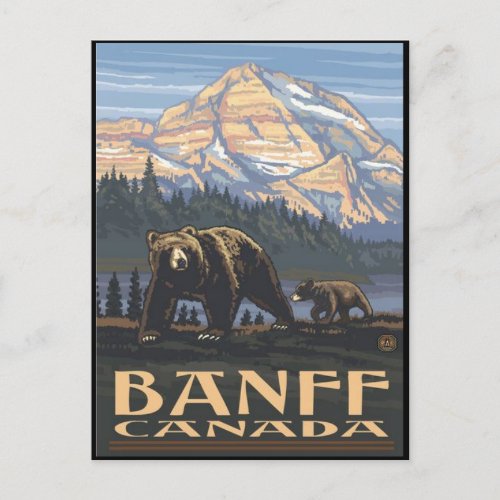 Banff National Park Postcard