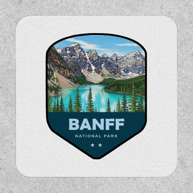 Banff National Park Shield Patch (Front)