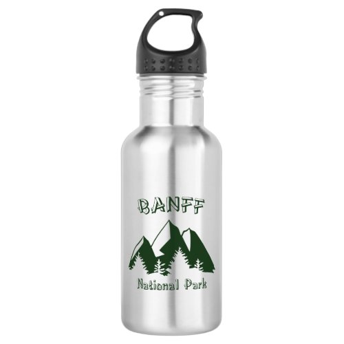 Banff National Park Stainless Steel Water Bottle