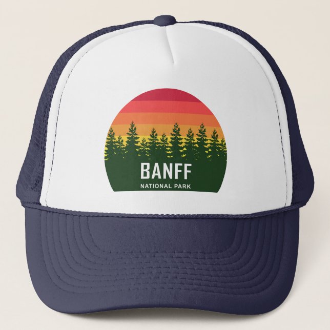 Banff National Park Trucker Hat (Front)