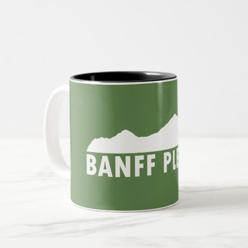 Banff National Park Two_Tone Coffee Mug