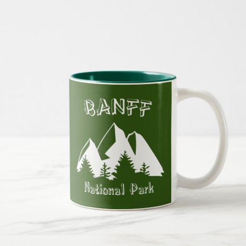 Banff National Park Two_Tone Coffee Mug