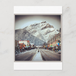 banff postcard