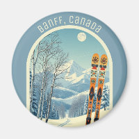 Banff Sunshine Village Canada ski souvenir 