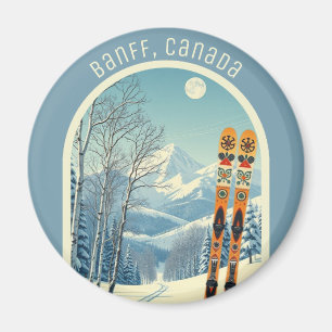 Banff Sunshine Village Canada ski souvenir  Magnet
