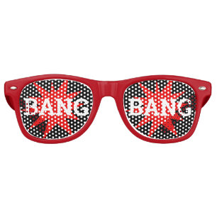 BANG BANG retro Shades / Fun Party Sunglasses