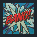 BANG Fun Retro Comic Book Pop Art<br><div class="desc">A fun,  cool and trendy retro comic book pop art-inspired design that puts the wham,  zap,  pow into your day. The perfect gift for superheroes,  your friends,  family or as a treat to yourself. Designed by ComicBookPop© at www.zazzle.com/comicbookpop*</div>