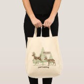 Bang Just Kidding Deer Hunting Grocery Tote Bag (Front (Product))